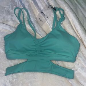brand new never worn sea foam green nvgtn bra